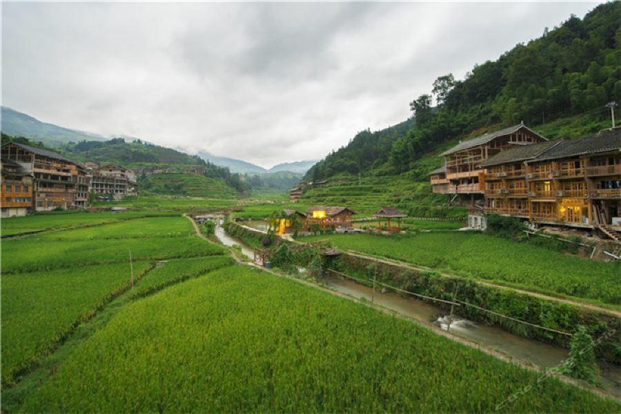 肇兴溪舍山堂 Creekside Inn Liping Luaran gambar